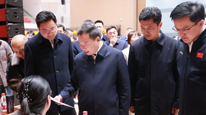 我县举行2026年新春服务企业引才用工大型招聘会